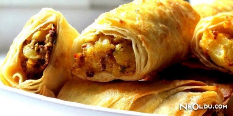 Patatesli Çıtır Börek Tarifi