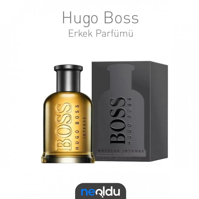 Hugo Boss Bottled Intense erkek kış parfümü, sofistike ve elegan yapısıyla bilinir