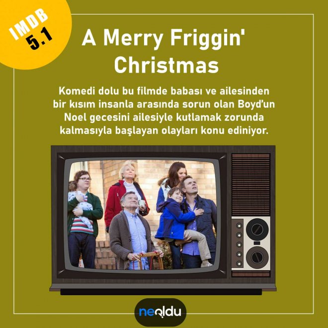 Robin Williams’ın eğlenceli Noel filmi A Merry Friggin Christmas