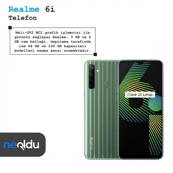 Realme 6i Teknik Özellikler