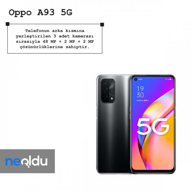 Oppo A93 5G Özellikleri