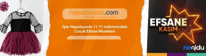 Çocuk Elbise