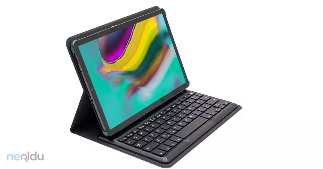 Samsung Galaxy Tab S6 Lite Klavyeli Kılıf