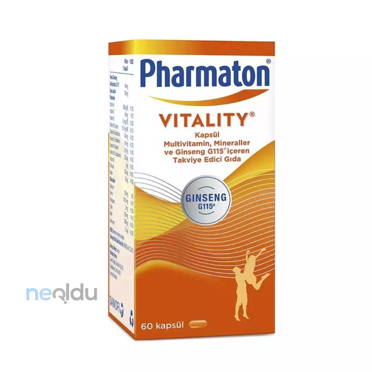 Pharmaton Vitality Takviye Gıda Kapsülü - Vitamin