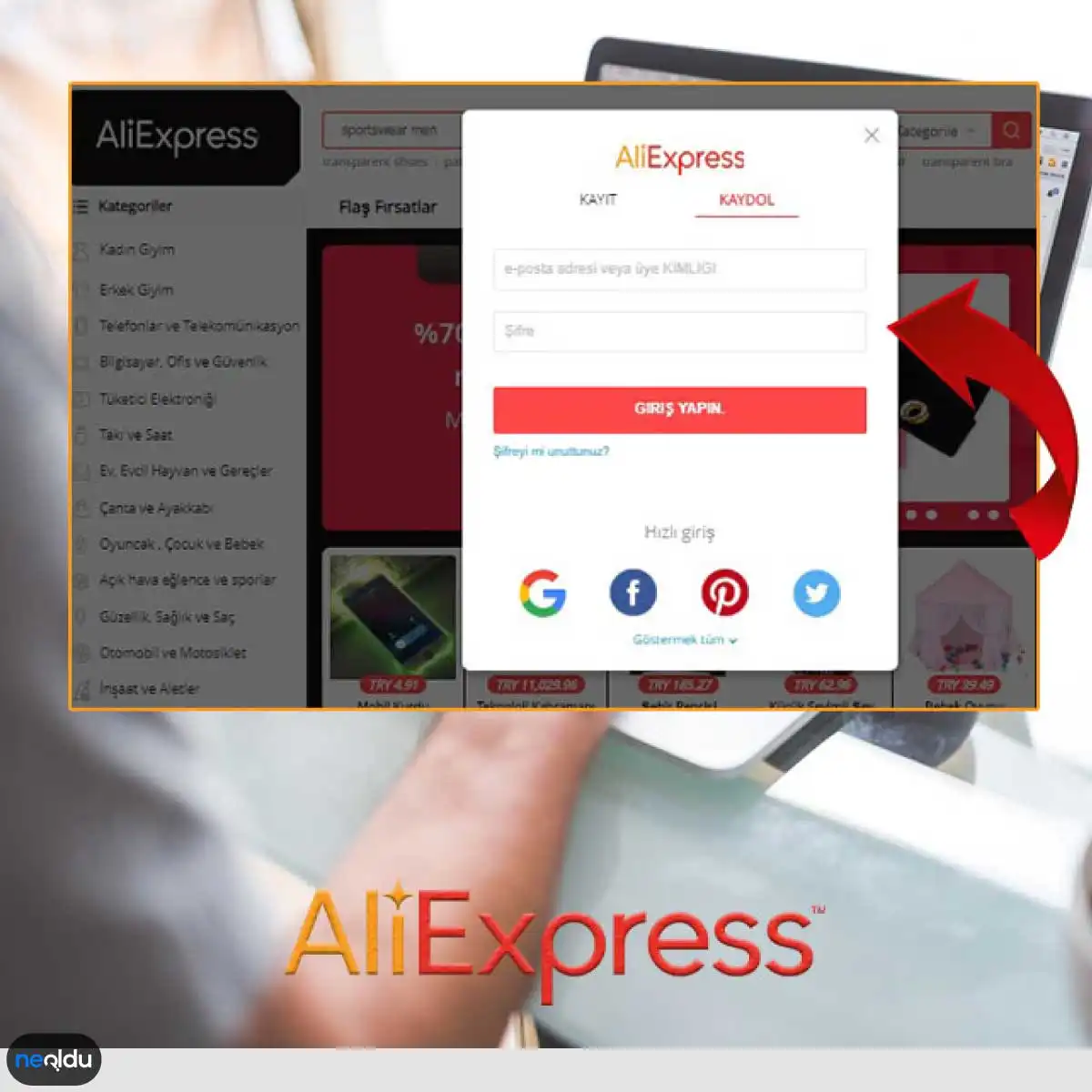AliExpress Şifre Sıfırlama Nasıl Yapılır?