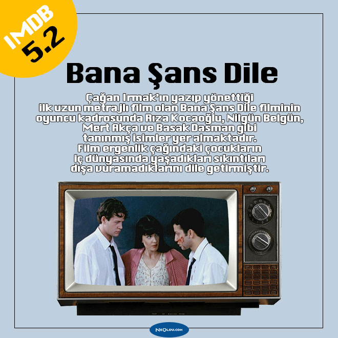 Bana Şans Dile filmi, 2001 yapımı sahne