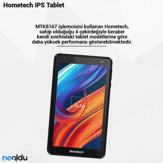 Hometech IPS Tablet