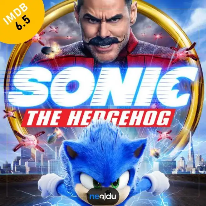 Kirpi Sonic filminde Jim Carrey doktor karakteri