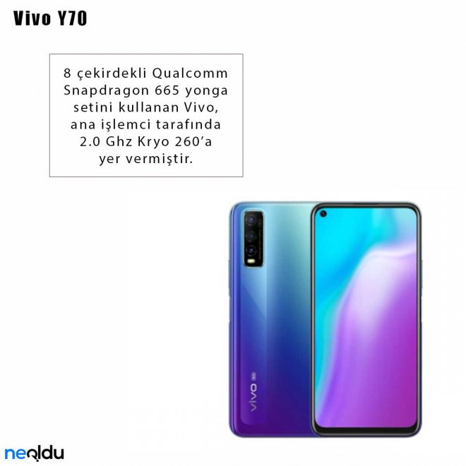 Vivo Y70 işlemci