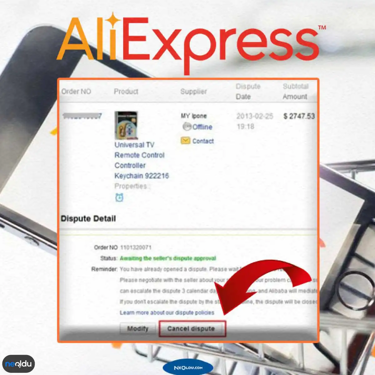 AliExpress Geri Ödeme Alma Yöntemleri