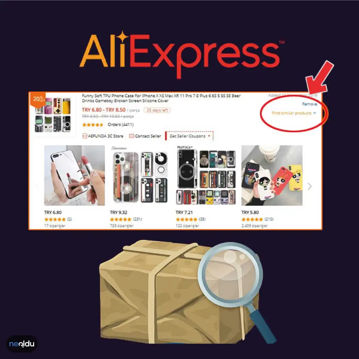 Aliexpress Benzer Ürünler Nasıl Bulunur?
