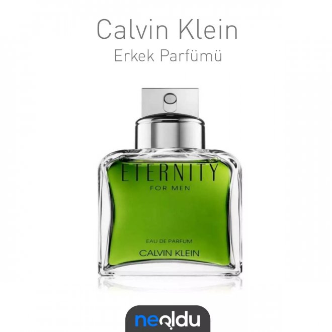 Calvin Klein Eternity erkek kış parfümü, odunsu ve meyvemsi notaları ile öne çıkar