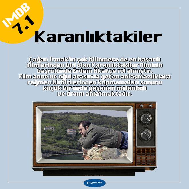 Karanlıktakiler filmi, Erdem Akakçe sahnesi