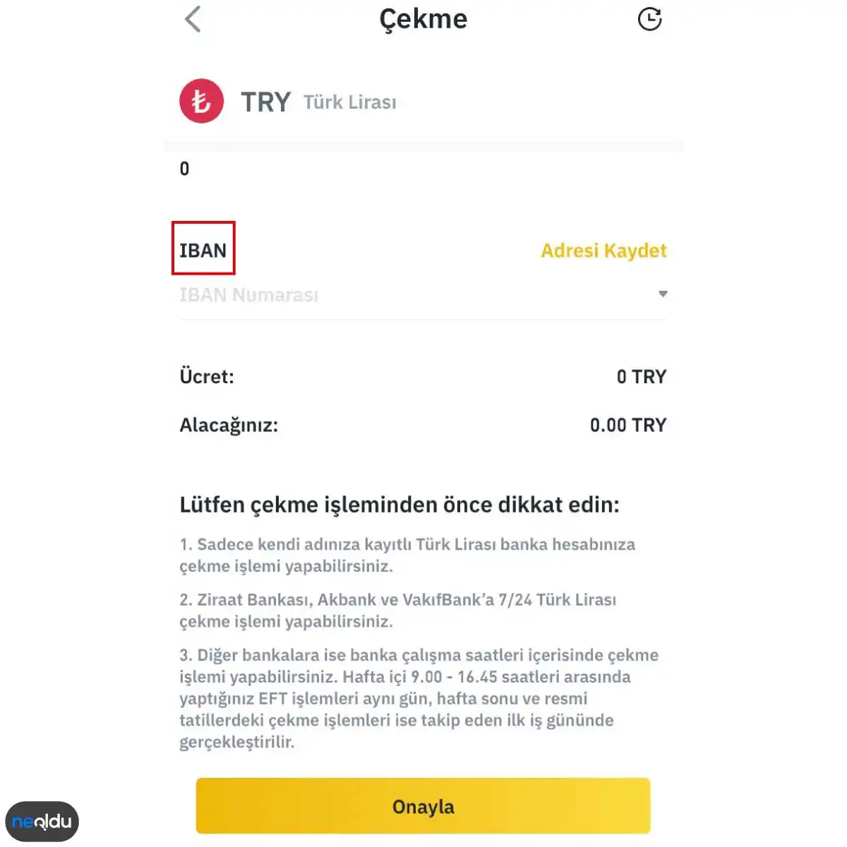 Binance Para Yatırma Para Çekme