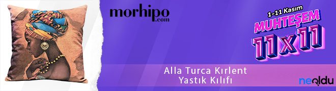 Alla Turca Kırlent Yastık Kılıfı