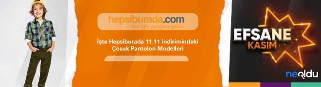 Çocuk Pantolon