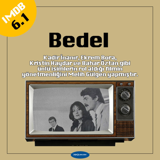 Bedel filminde Kadir İnanır, Ekrem Bora ve Bahar Öztan