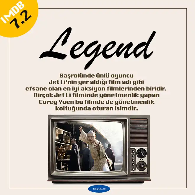 The Legend filminde Jet Li’nin dövüş ustası performansı