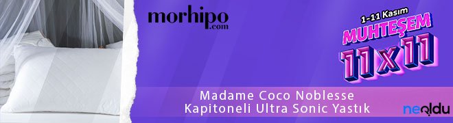 Madame Coco Noblesse Kapitoneli Ultra Sonic Yastık