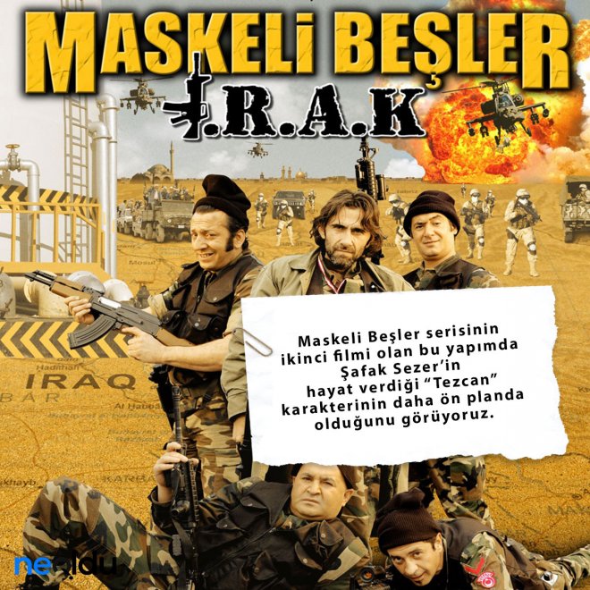 Maskeli Beşler: Irak filmi