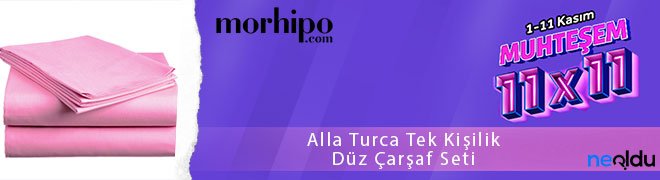 Alla Turca Tek Kişilik Düz Çarşaf Seti