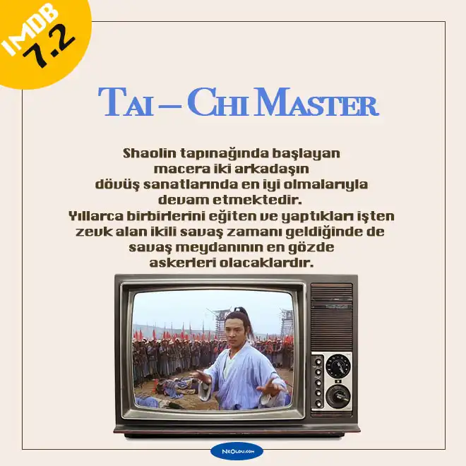 Jet Li’nin Tai Chi Master filmindeki Shaolin macerası