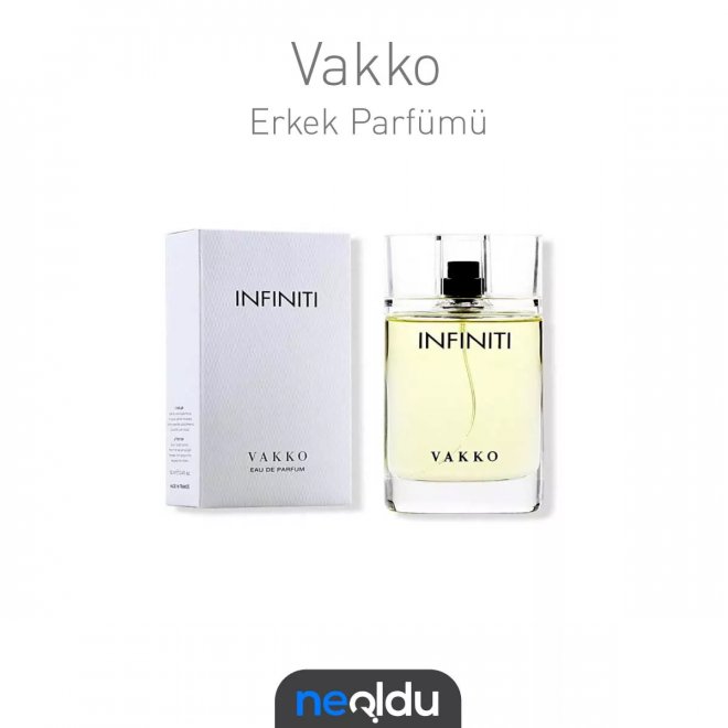 Vakko Infiniti For Him erkek kış parfümü, odunsu ve çiçeksi notaları ile romantik