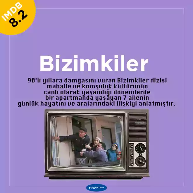 Bizimkiler Dizisi, apartman komşuları sahnesi