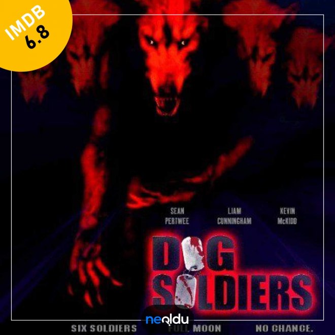 Dog Soldiers filminde İskoçya dağında kurt adam saldırısı