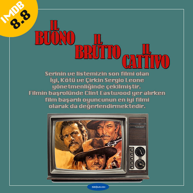 Sergio Leone yönetimindeki spagetti western başyapıtı