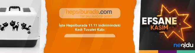 Kedi Tuvalet Kabı