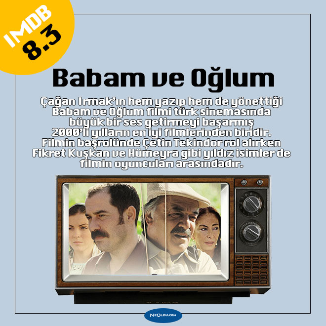 Babam ve Oğlum filmi, duygu yüklü sahne