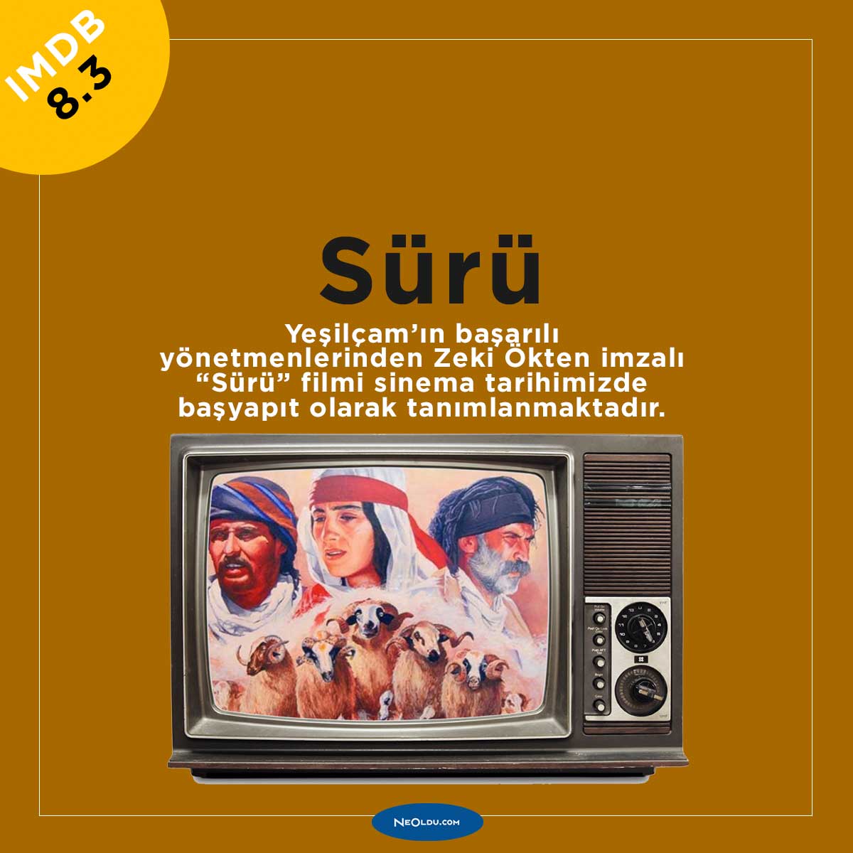 Sürü filmi klasik Yeşilçam yapımı