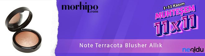 Note Terracota Blusher Allık 