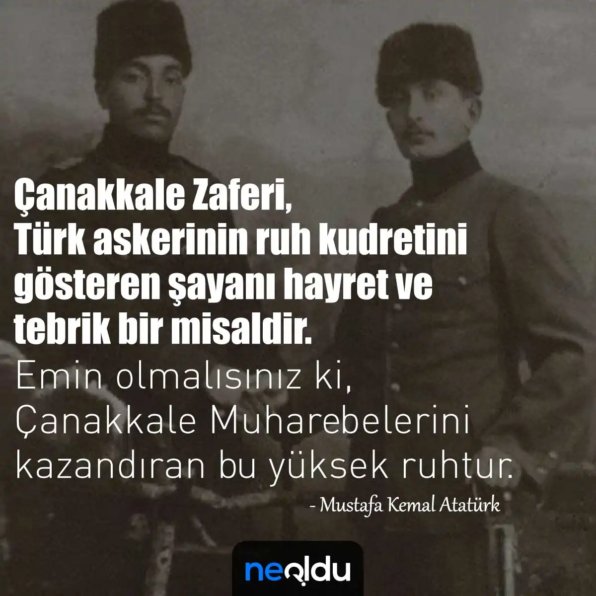 18 Mart Çanakkale Zaferi Sözleri