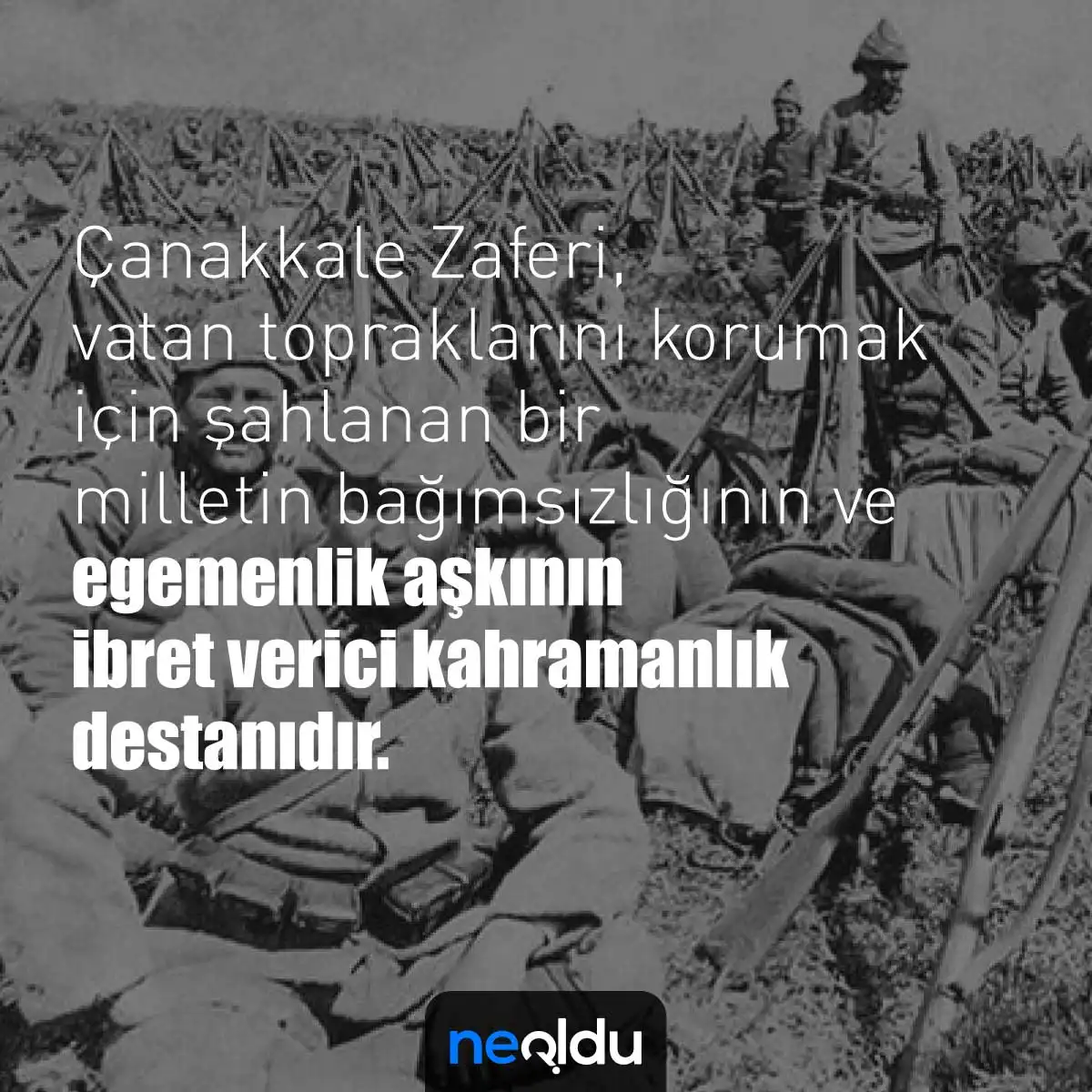 18 Mart Çanakkale Zaferi Sözleri