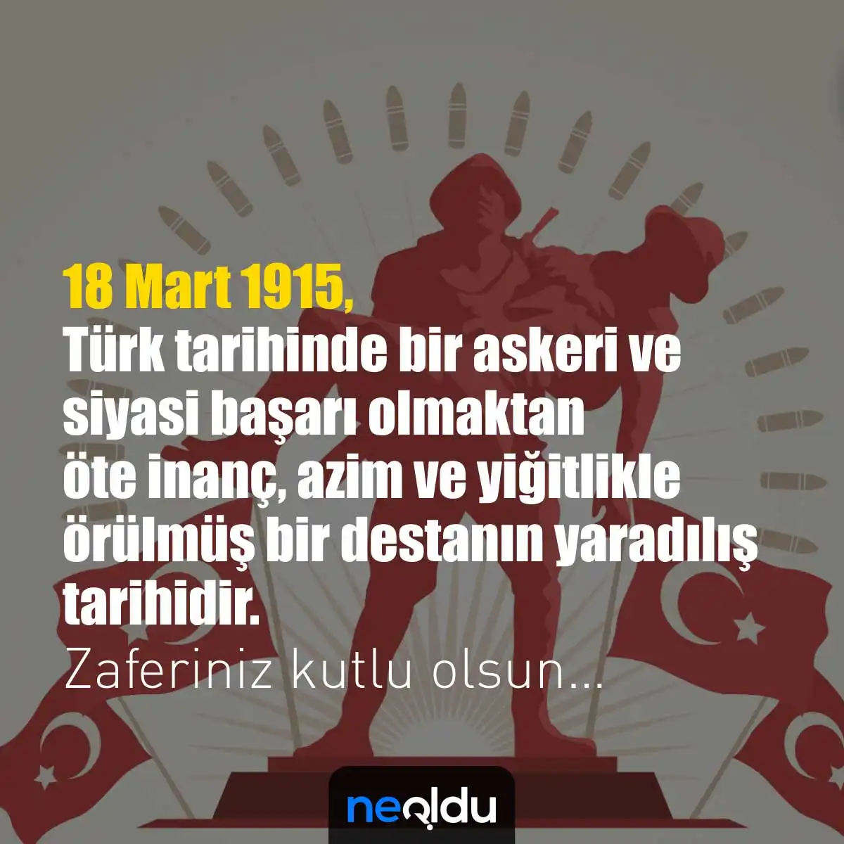 18 Mart Çanakkale Zaferi Sözleri