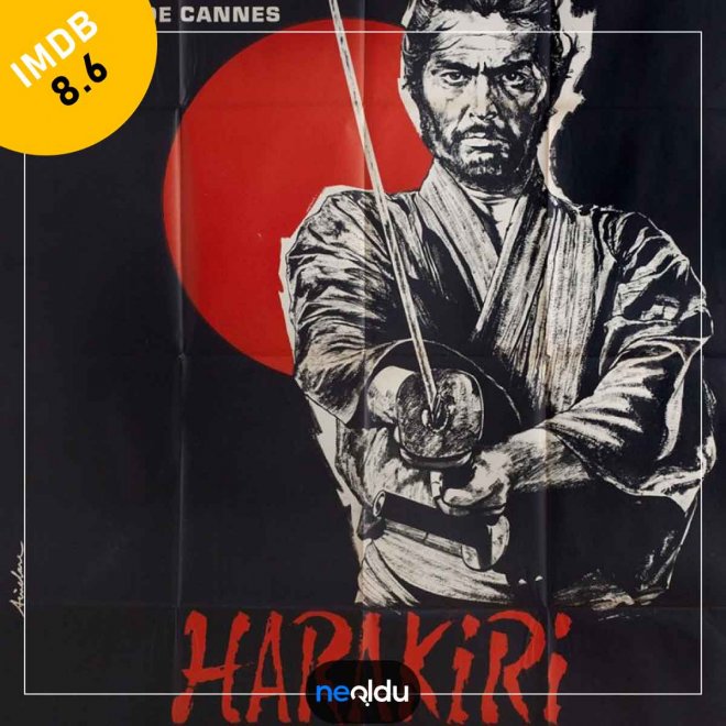 1600’lerde feodal klanlar arasındaki sefaleti anlatan Harakiri filmi