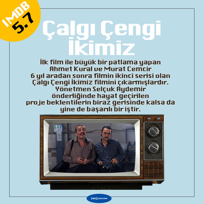 Çalgı Çengi İkimiz Filmi. Salih ve Gürkanın ikinci macerası