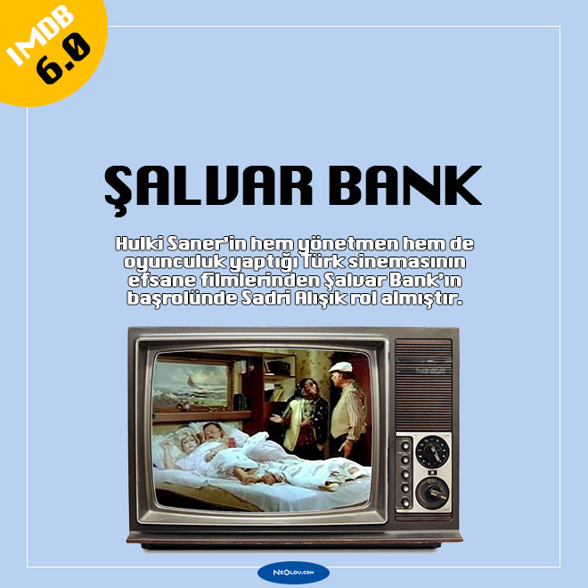 Şalvar Bank Sadri Alışık Yeşilçam Filmi