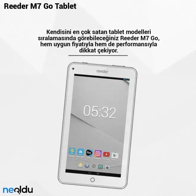 Reeder M7 Go Tablet