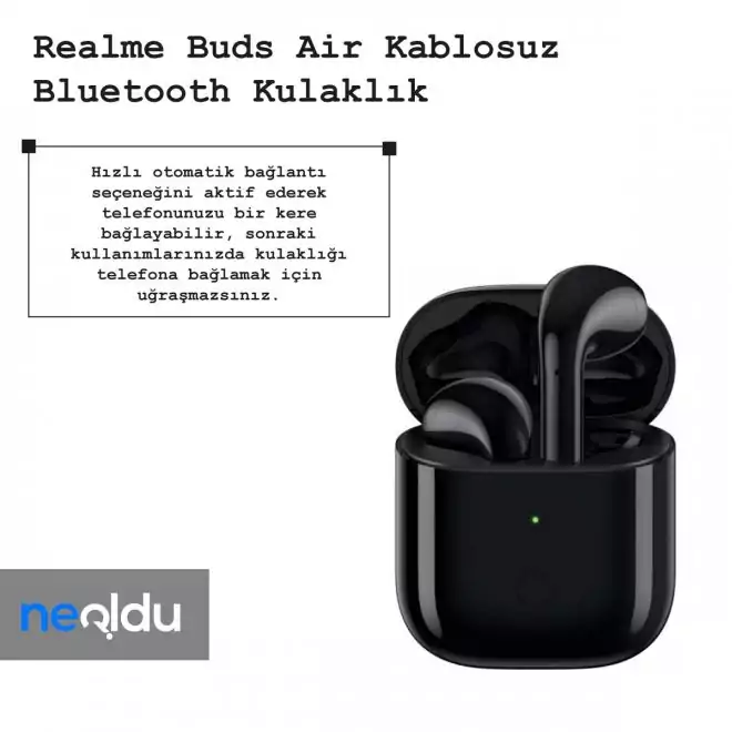 Realme Buds Air Tasarım