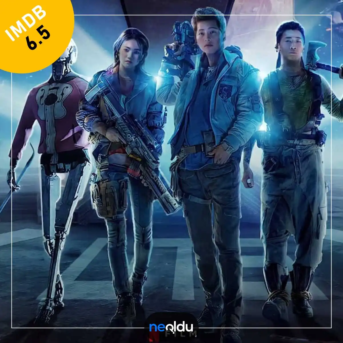 Space Sweepers filminde uzay enkazı toplayan maceraperest ekip