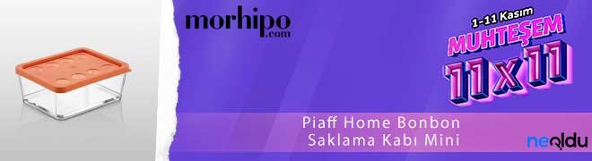 Piaff Home Bonbon Saklama Kabı Mini