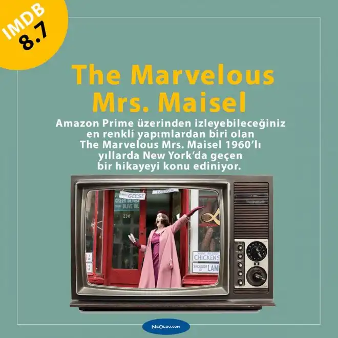 The Marvelous Mrs. Maisel komedi dizisi