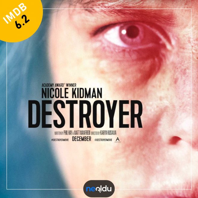 Nicole Kidman'ın başrolde olduğu polisiye aksiyon filmi Destroyer