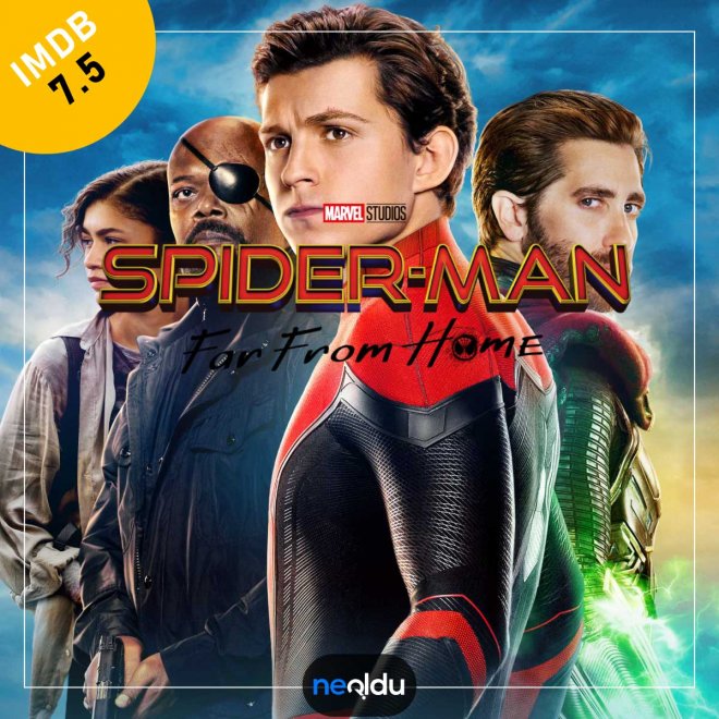 Spider-Man Far from Home filmi afişi