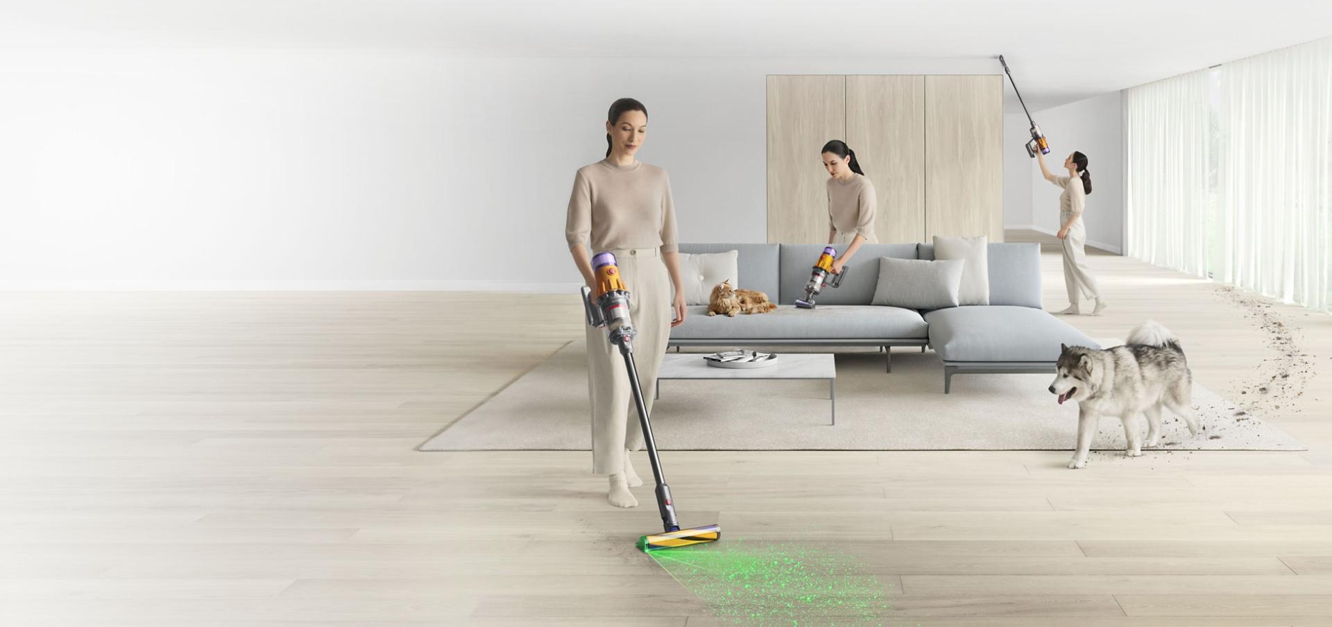 Dyson V12 Detect Slim Absolute Şarjlı Süpürge