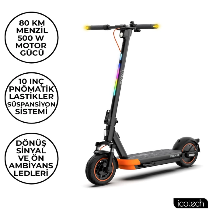 Icotech ES80 Plus Elektrikli Scooter Icotech ES80 Plus Elektrikli Scooter