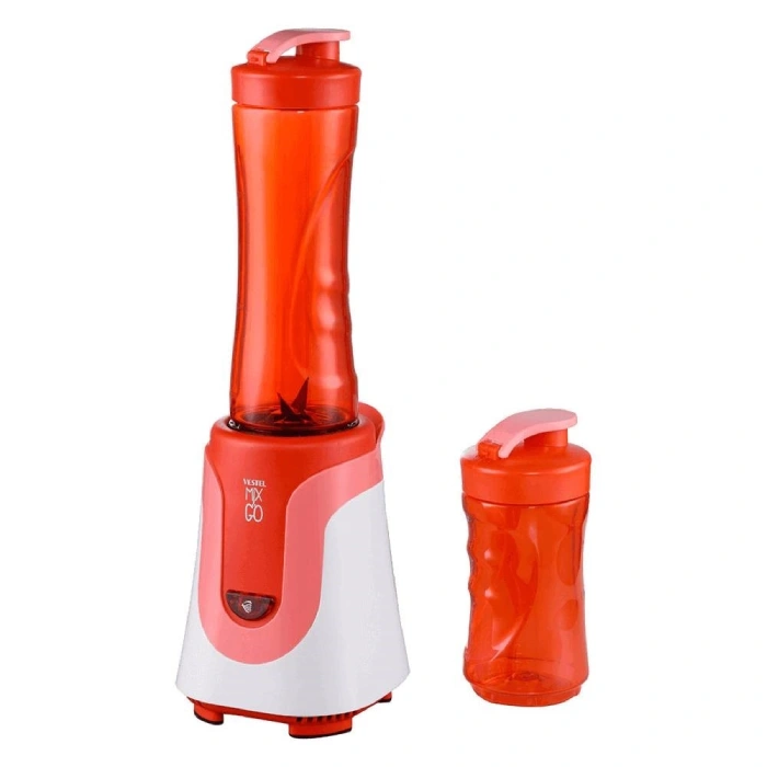 Vestel Mix & Go Blender pratik kişisel kullanım Vestel Mix & Go Blender kırmızı renk